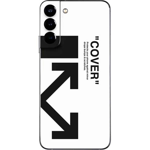 Black and White Arrows Galaxy S22 Plus Skin